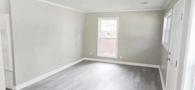 3315 Urban Ave, Columbus, GA 31907 - unfurnished room with wood finished floors and ornamental molding