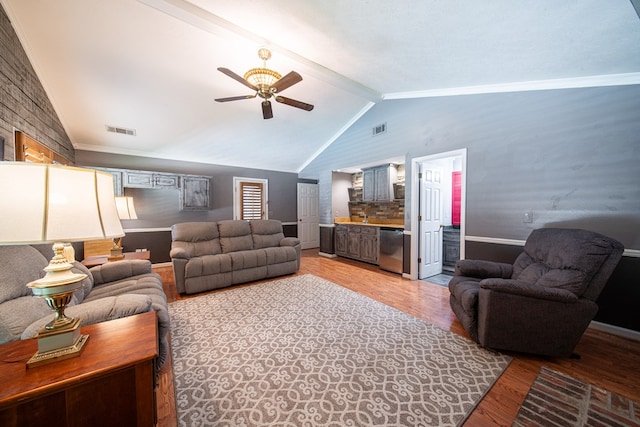 5 Mallard Ct, Midland, GA 31820 - living room with ceiling fan and light wood-style flooring