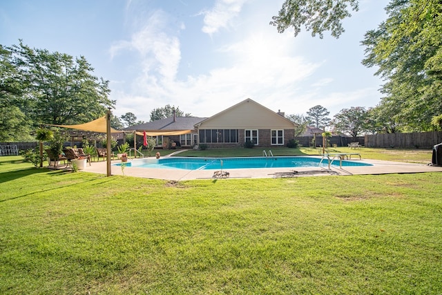 5 Mallard Ct, Midland, GA 31820 - view of swimming pool with a patio area