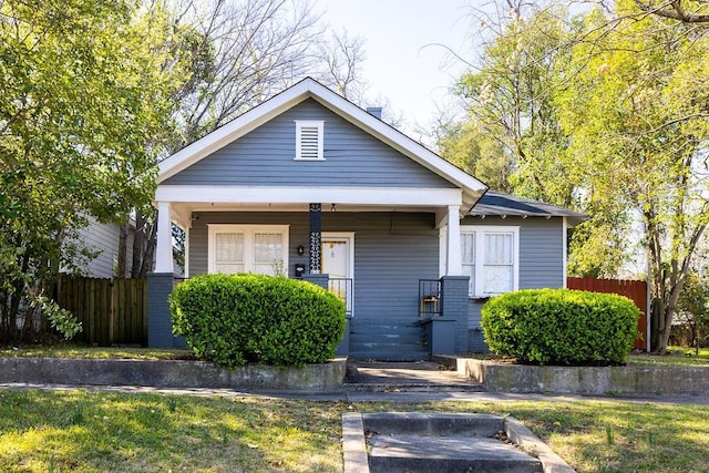 1024 18th St, Columbus, GA 31901 - view of front of home with a porch