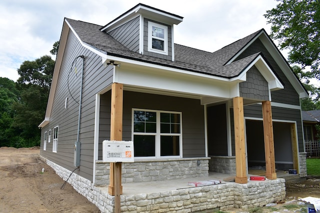 5404 Moon Rd, Columbus, GA 31909 - view of front of house featuring roof with shingles and stone siding
