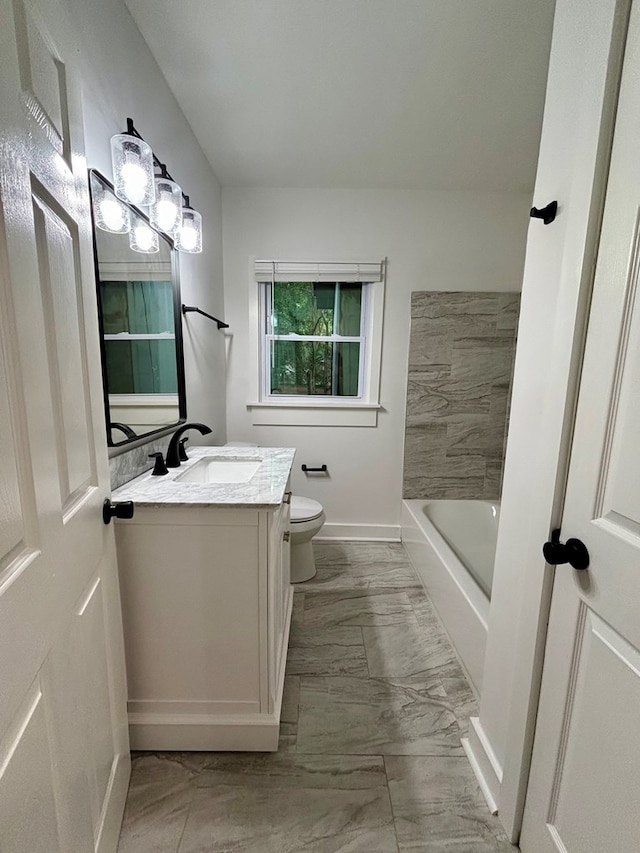 4026 Bowman St, Columbus, GA 31903 - bathroom featuring marble finish flooring and vanity