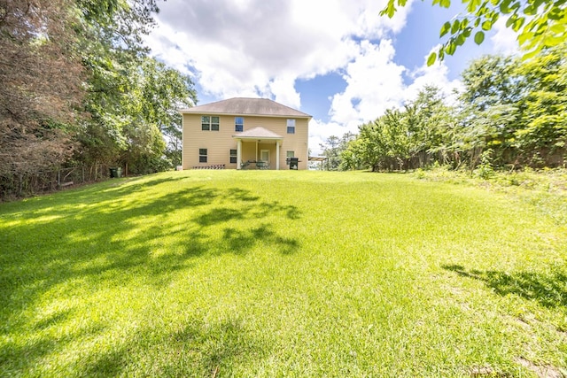 1417 Cloverdale Rd, Columbus, GA 31904 - rear view of house with a yard