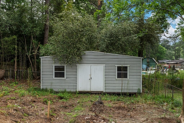 8344 Twin Chapel Dr, Columbus, GA 31904 - view of shed featuring fence