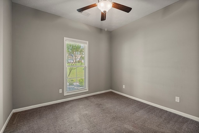 3102 Gatewood Dr, Phenix City, AL 36870 - carpeted empty room featuring healthy amount of natural light and a ceiling fan