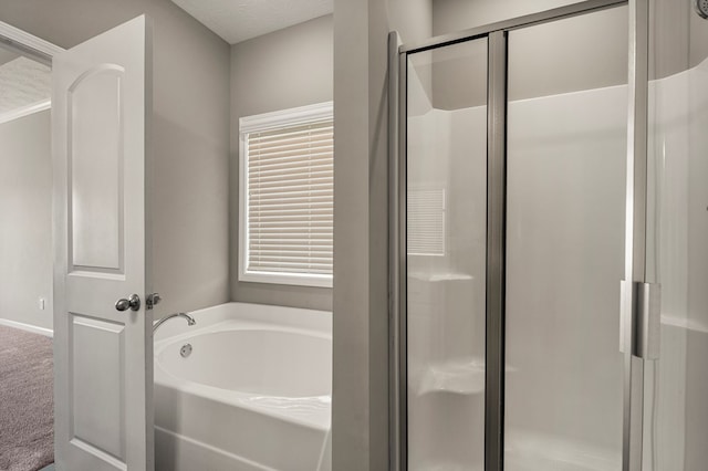 3102 Gatewood Dr, Phenix City, AL 36870 - full bath featuring a stall shower and a bath