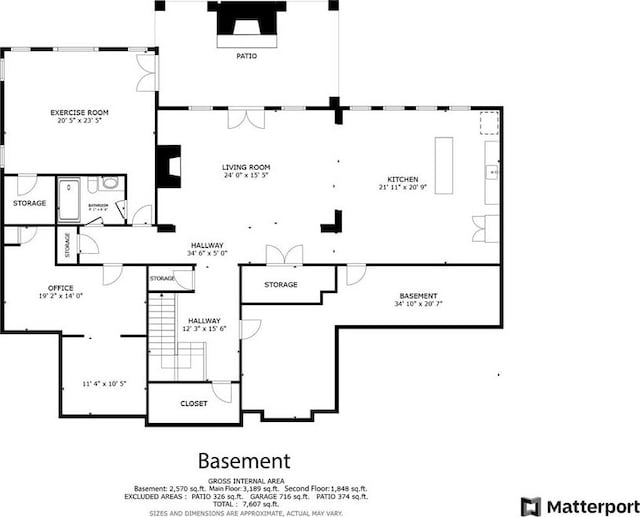 7718 River Crest Dr, Columbus, GA 31904 - property floor plan