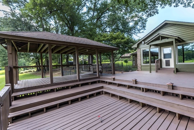 175 Slaughter Dr, Waverly Hall, GA 31831 - dock featuring a deck
