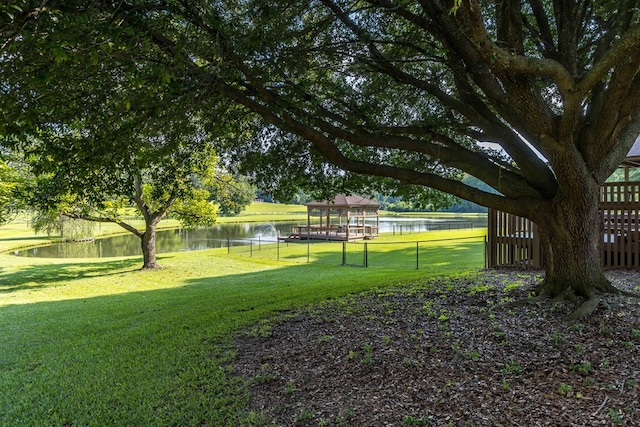 175 Slaughter Dr, Waverly Hall, GA 31831 - view of yard featuring a water view