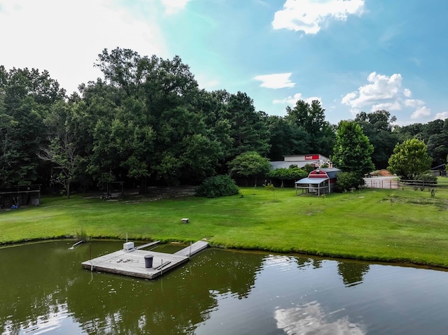175 Slaughter Dr, Waverly Hall, GA 31831 - dock area with a water view