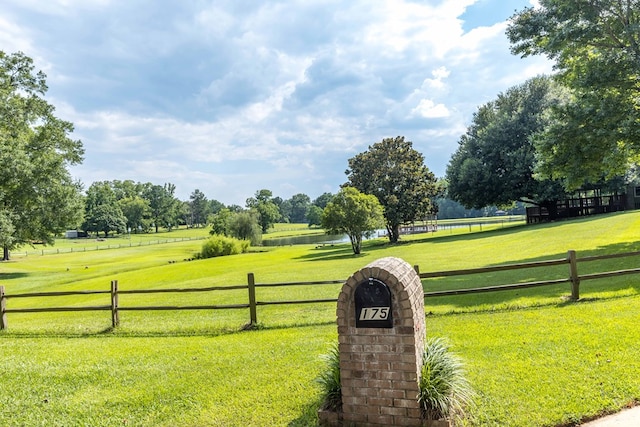 175 Slaughter Dr, Waverly Hall, GA 31831 - view of yard featuring a water view