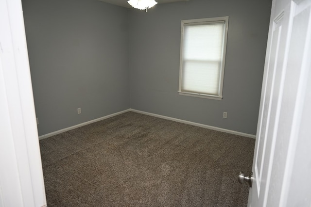 3919 Gray Fox Dr, Columbus, GA 31909 - unfurnished room featuring dark carpet and baseboards