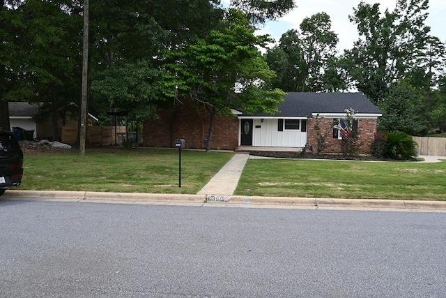 3919 Gray Fox Dr, Columbus, GA 31909 - ranch-style house featuring brick siding and board and batten siding