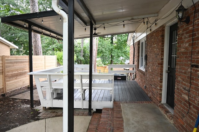 3919 Gray Fox Dr, Columbus, GA 31909 - view of patio with a wooden deck