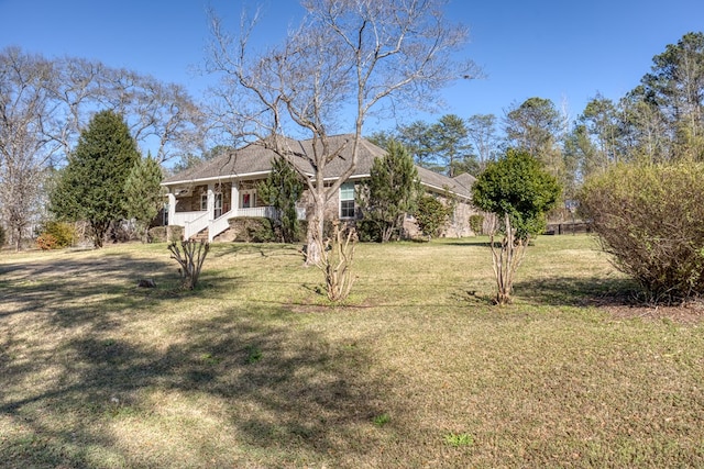 15 Whitetail Rd, Seale, AL 36875 - view of front of home featuring a front lawn