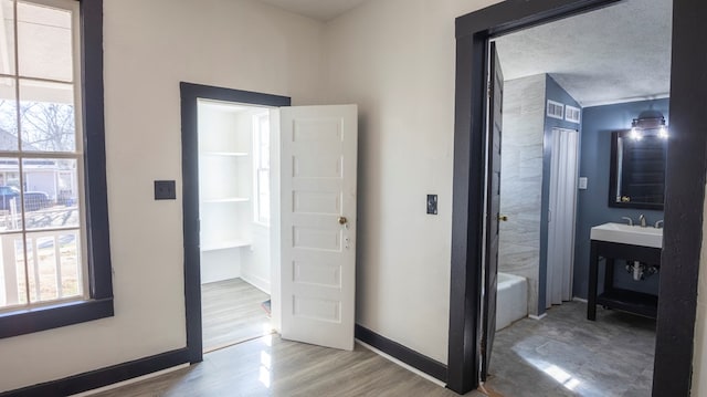 1312 Juniper St, Lagrange, GA 30240 - unfurnished bedroom with wood finished floors and baseboards