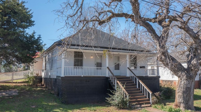 1312 Juniper St, Lagrange, GA 30240 - bungalow-style home with covered porch and stairway