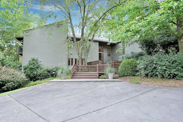 6528 Standing Boy Dr, Columbus, GA 31904 - view of front of property with a deck
