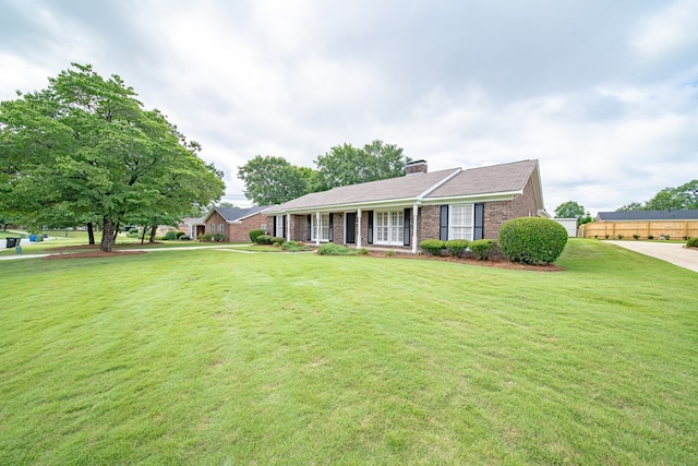 2310 Nottingham Dr, Columbus, GA 31904 - single story home featuring brick siding and a chimney