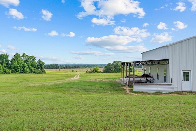 129 Hayes Rd, Mauk, GA 31058 - view of green lawn featuring a view of rural / pastoral area