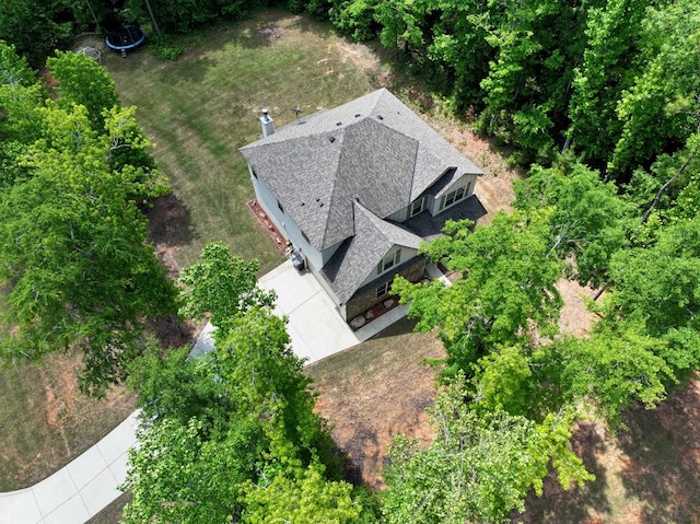 drone / aerial view