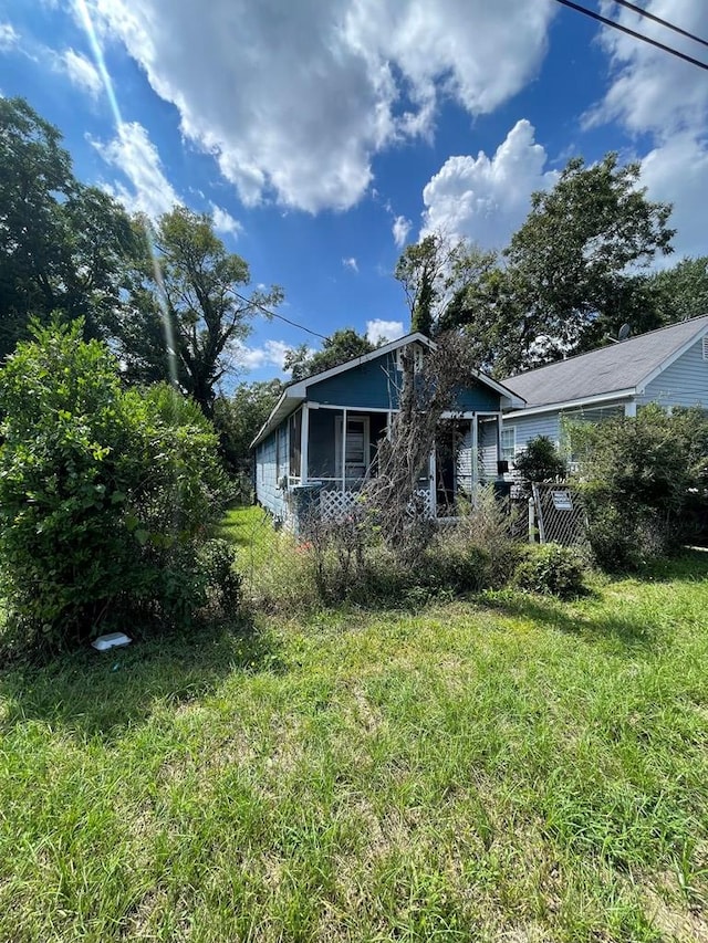 view of bungalow-style home