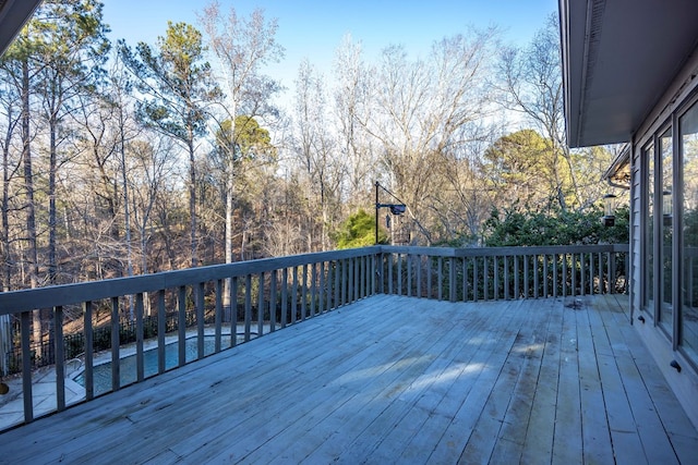 view of deck