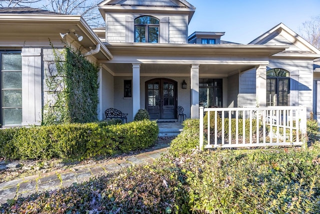 view of front of house featuring a porch