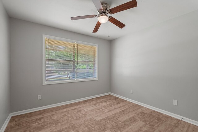 1918 Watkins Dr, Columbus, GA 31907 - unfurnished room with wood finished floors, baseboards, and ceiling fan