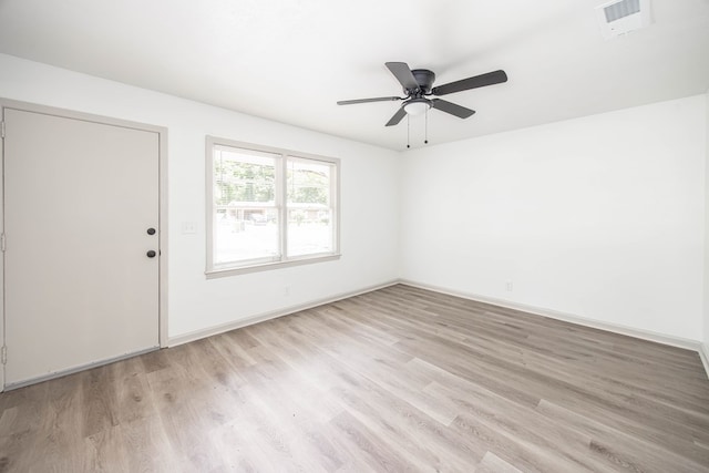 2104 Wellborn Dr, Columbus, GA 31907 - unfurnished room featuring light wood-type flooring and a ceiling fan