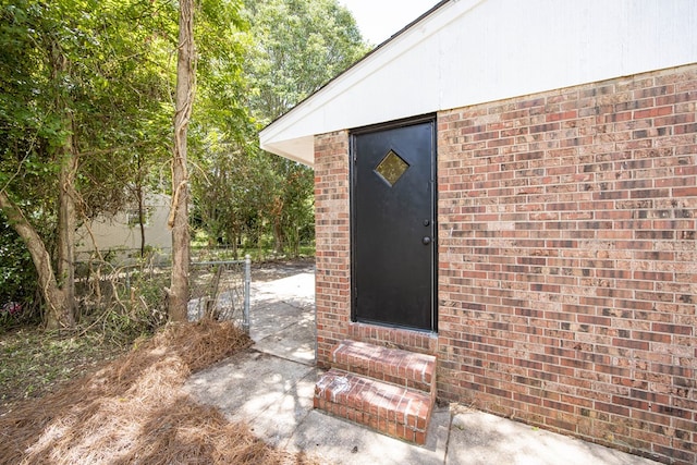 2104 Wellborn Dr, Columbus, GA 31907 - doorway to property with brick siding