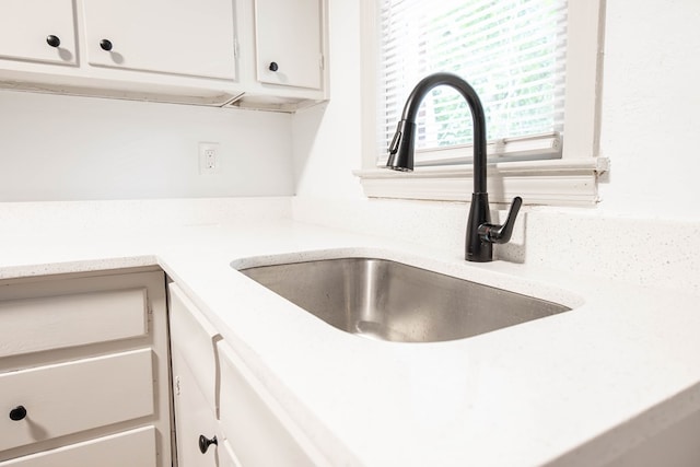 2104 Wellborn Dr, Columbus, GA 31907 - kitchen view of light countertops and white cabinets