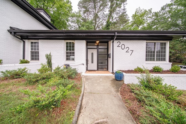 2027 Preston Dr, Columbus, GA 31906 - doorway to property with brick siding