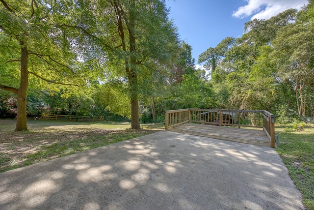 3775 Steam Mill Rd, Columbus, GA 31906 - gate with a wooden deck