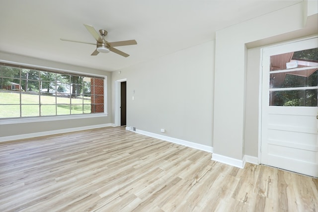 3775 Steam Mill Rd, Columbus, GA 31906 - unfurnished room featuring a ceiling fan and wood finished floors