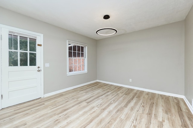 3775 Steam Mill Rd, Columbus, GA 31906 - unfurnished dining area with light wood-type flooring and baseboards