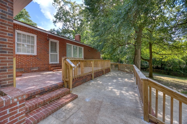 3775 Steam Mill Rd, Columbus, GA 31906 - wooden terrace featuring a patio