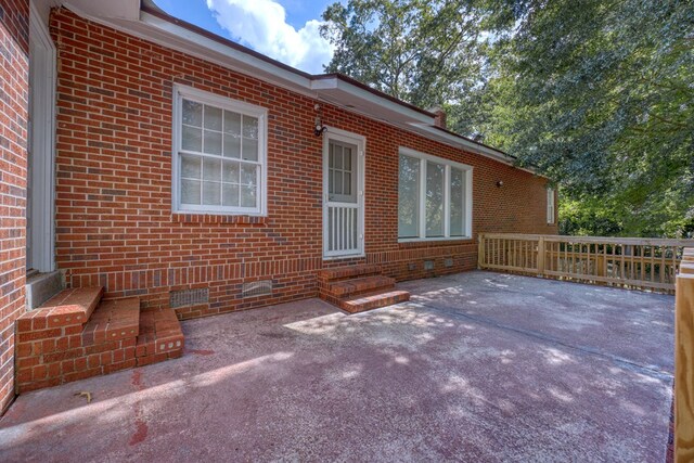 3775 Steam Mill Rd, Columbus, GA 31906 - view of patio / terrace with entry steps