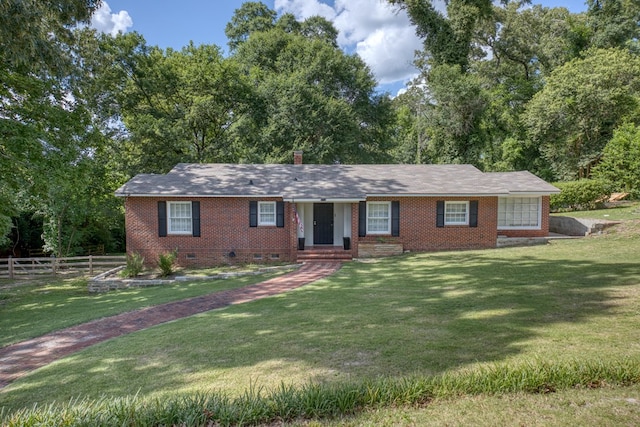 3775 Steam Mill Rd, Columbus, GA 31906 - ranch-style house with crawl space and brick siding