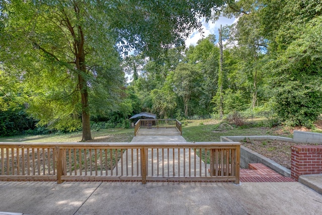 3775 Steam Mill Rd, Columbus, GA 31906 - view of wooden deck