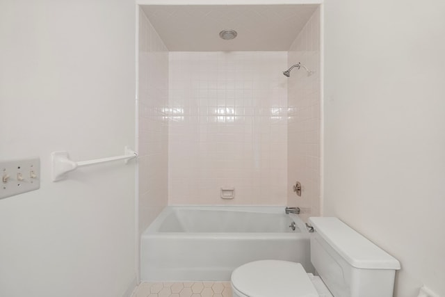1425 Dartmouth Rd, Columbus, GA 31904 - full bath with toilet, shower / bathtub combination, and tile patterned floors