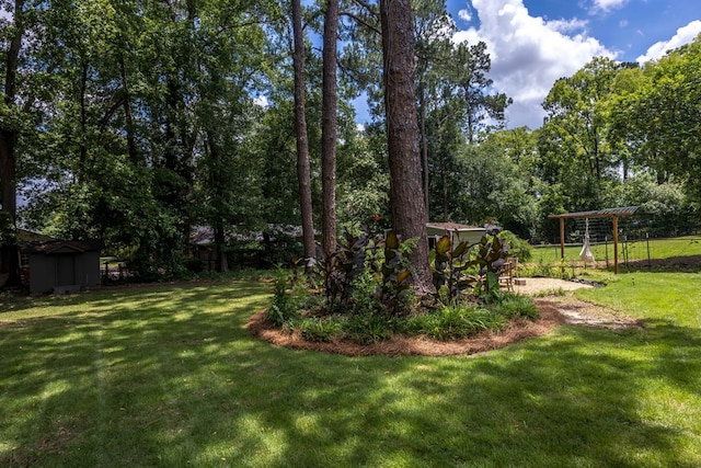 2618 Habersham Ave, Columbus, GA 31906 - view of yard with a shed