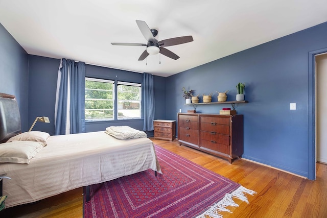 2618 Habersham Ave, Columbus, GA 31906 - bedroom featuring wood finished floors and a ceiling fan