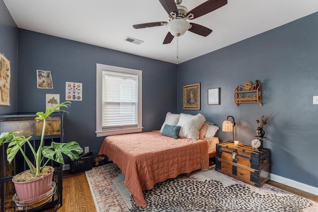 1445 22nd St, Columbus, GA 31901 - bedroom featuring wood finished floors and a ceiling fan