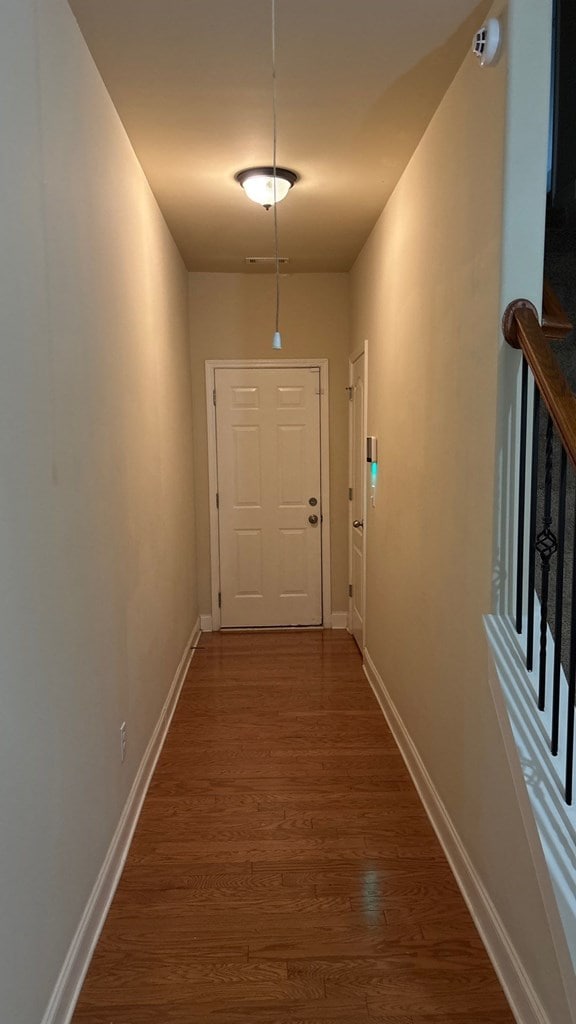 5 Rusty Dr, Phenix City, AL 36869 - hall with wood finished floors and baseboards