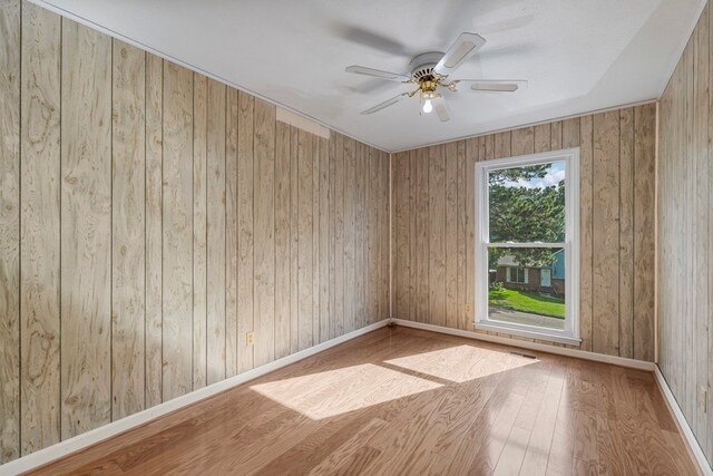 6248 Old Post Ct, Columbus, GA 31909 - empty room with wood finished floors and ceiling fan