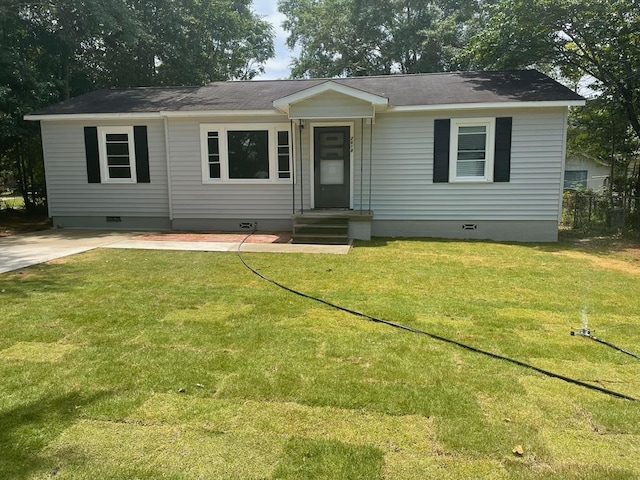 2618 Ogletree St, Columbus, GA 31909 - single story home featuring crawl space and a front yard