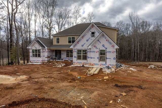 view of property in mid-construction