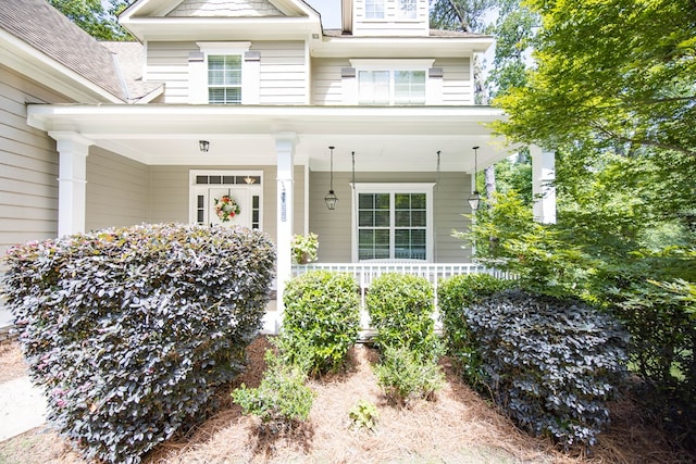 6027 Wellesley Dr, Columbus, GA 31904 - view of exterior entry with a porch