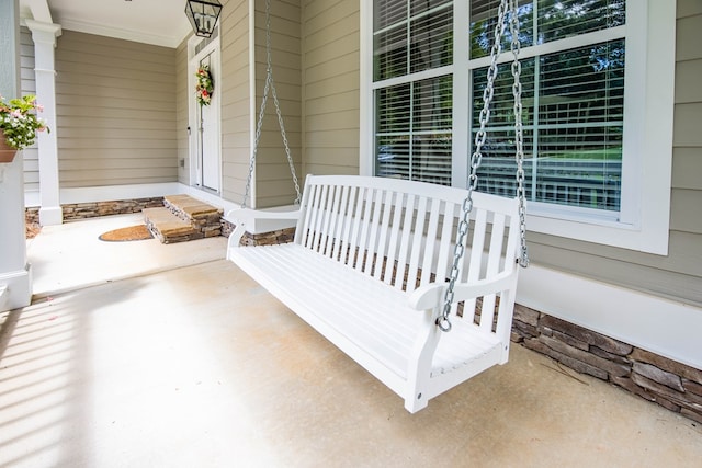 6027 Wellesley Dr, Columbus, GA 31904 - view of covered porch
